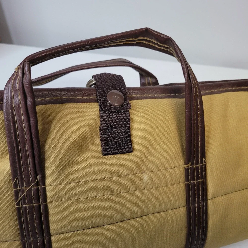 Redhead Canvas Rifle Gun Bag Case Padded‎ Brown Trim Carry Handle 24 Inch VTG